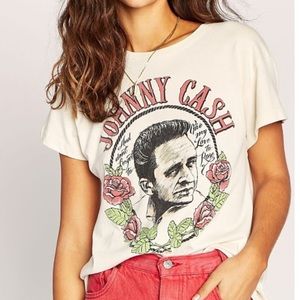 Daydreamer Johnny Cash Love to Rose Tour Tee